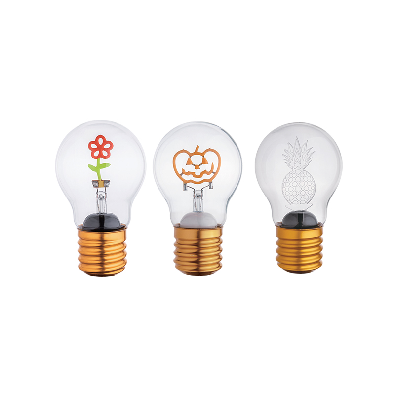 Bombilla de filamento LED (bombilla de dibujos animados de CC)